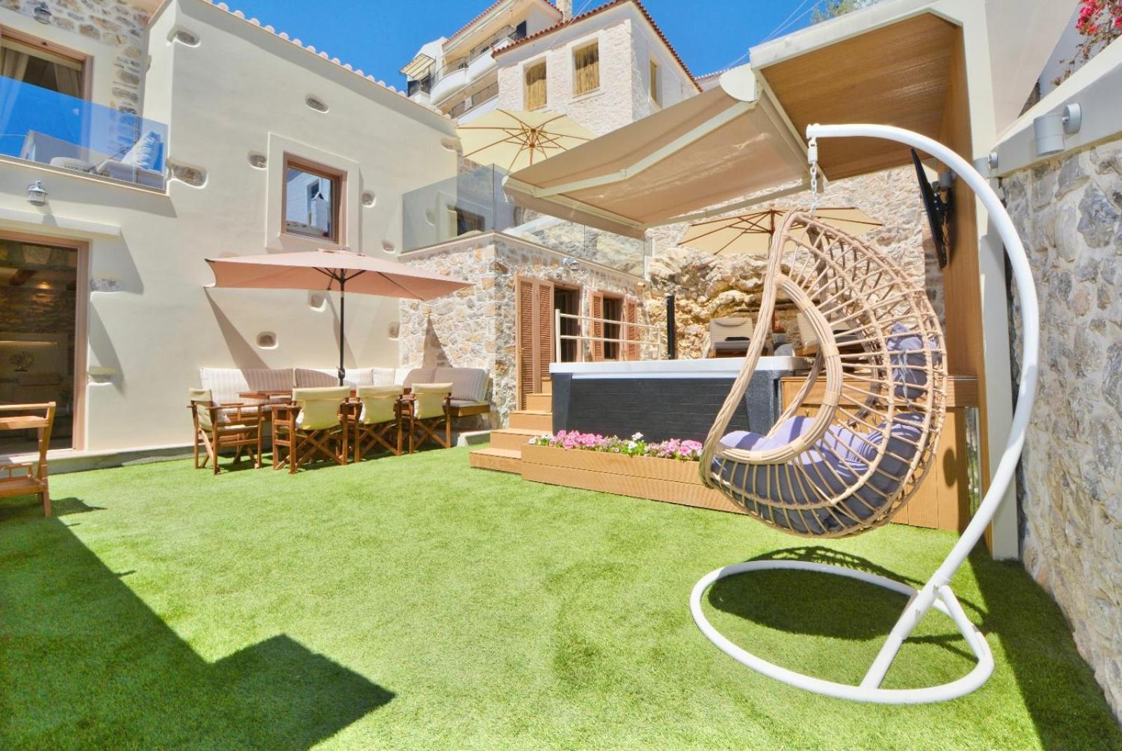 Villasonboard Rock Villa 3 Bed, 3 Bath, Jacuzzi, Seaside Ermioni Exterior foto
